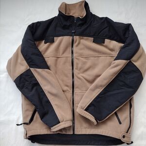 5.11 Tactical Aggressor Parka Fleece LINER 48032 Tan Black Medium